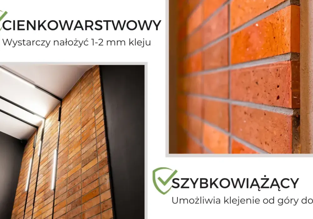 Na co kleić cegły dekoracyjne? Sprawdzone metody i kleje