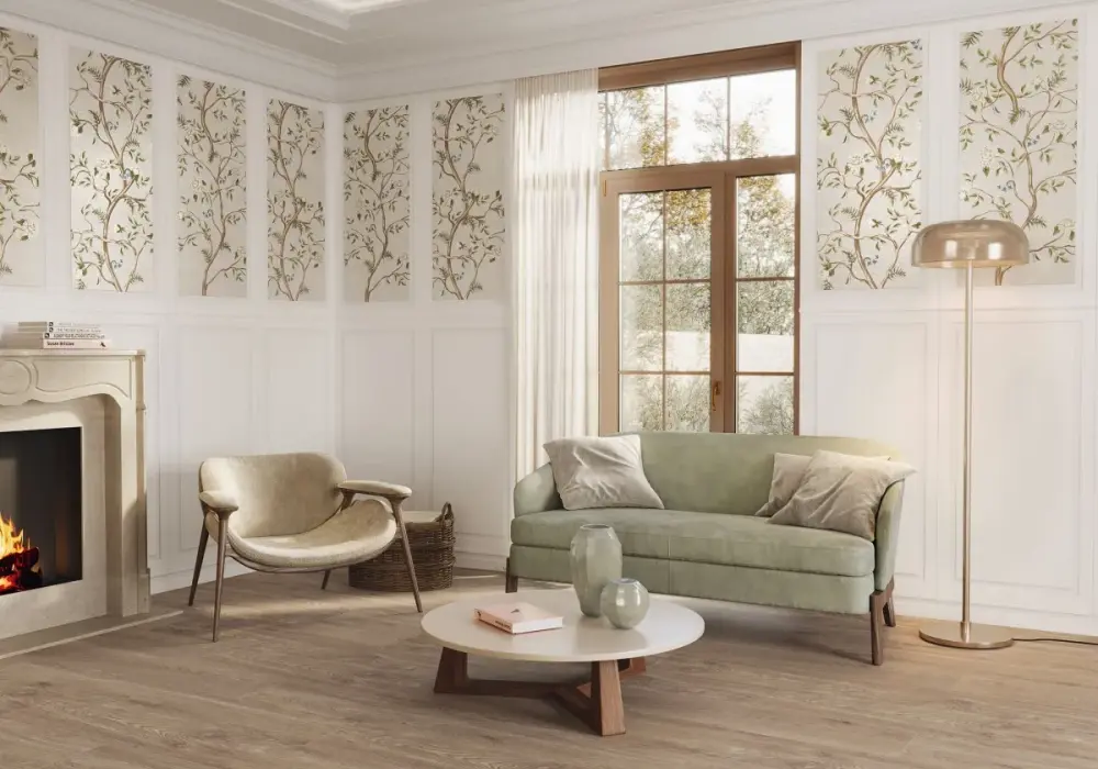 Płytki ceramiczne jak boazeria angielska – elegancja i funkcjonalność w każdym wnętrzu