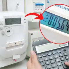 Kalkulator pokazuje odczyt licznika energii elektrycznej 2005.649 kW. To pokazuje, jak ważne są kody obis do prawidłowego rozliczenia.